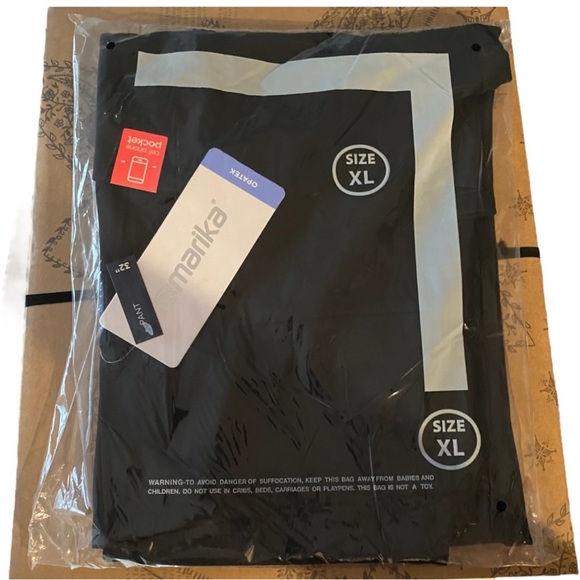 NWT Marika Flare Yoga Pant With Side Pockets Size XL in Black New With Tags. - Picture 7 of 16